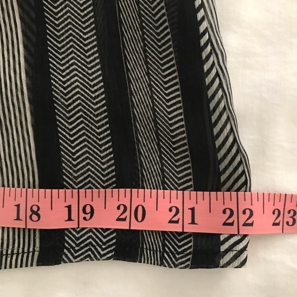 Liz Claiborne Sheer Long Sleeve Boho Blouse Top - Picture 8 of 11